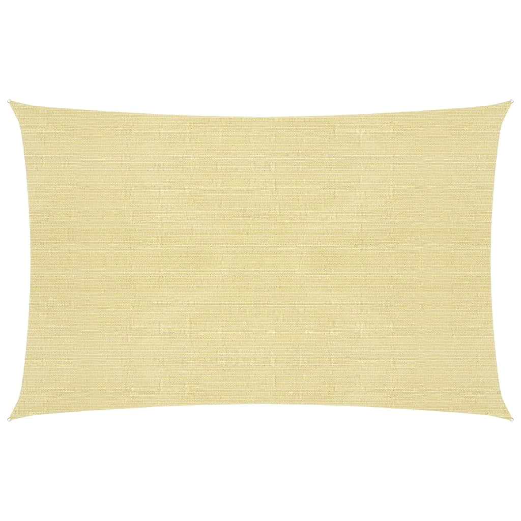 Vela ombreggiante/ombrellone 160 g/m² 3 x 4,5 m HDPE beige 02_0008971