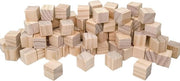 Cubi di legno piccoli 1,5cm Decorazione di legno non finito per modellismo, pittura, scultura e artigianato (100)