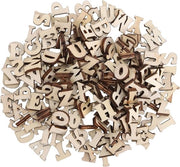 Set di Lettere in Legno da 1000 pezzi, Ideale per Progetti Creativi, Progetti DIY e Artigianato