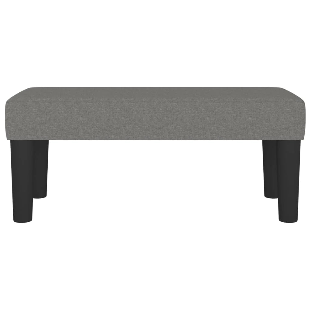 Panca 70 x 30 x 30 cm tessuto grigio scuro 02_0010470