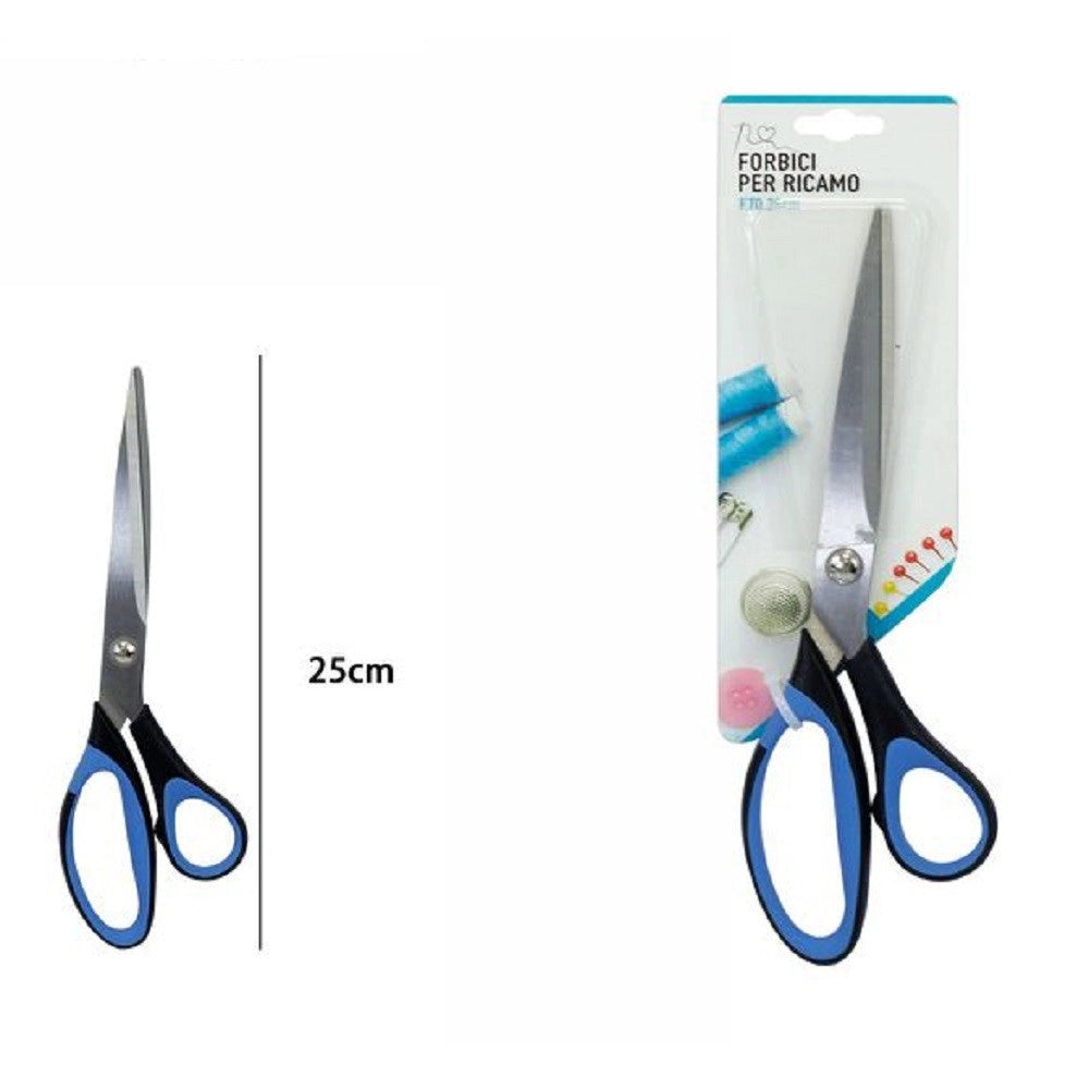 Trade Shop - Forbici Forbice Per Ricamo Da Sarto Sarta Sartoria Lama Dritta 25 Cm 250mm 65043 -