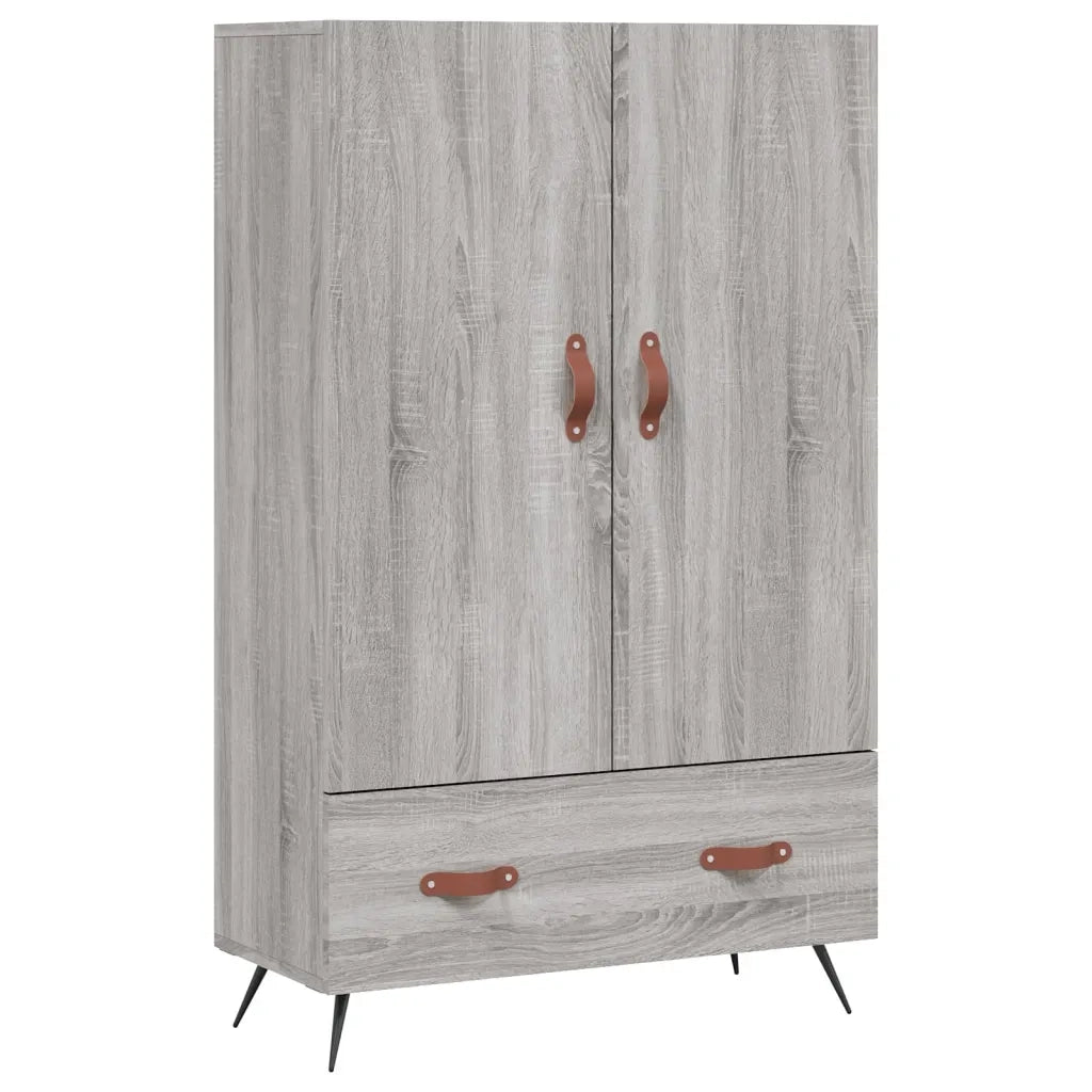 Credenza-Buffet-Armadio da cucina Grigio Sonoma 69,5x31x115 cm in Legno Multistrato 575554