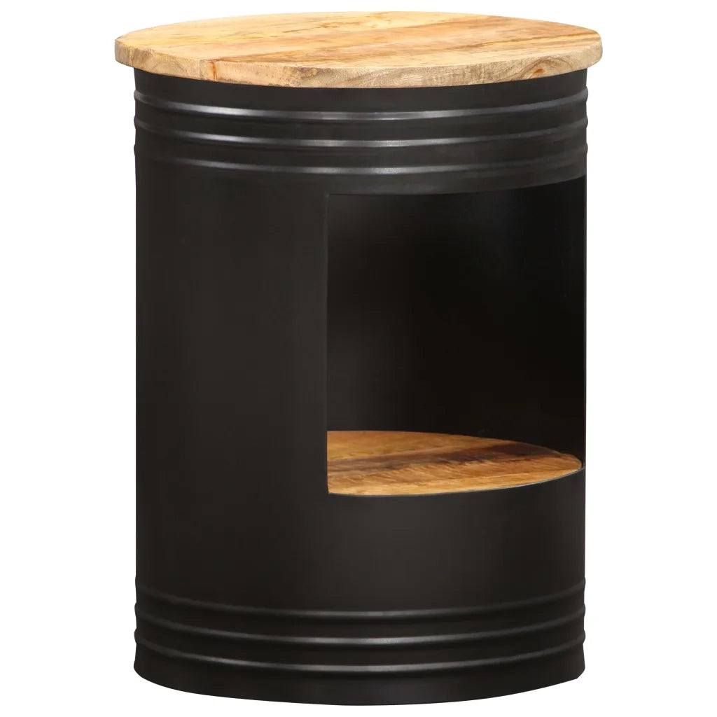 Tavolino da CaffÃ¨ 43x55 cm in Legno Massello di Mango cod mxl 20922