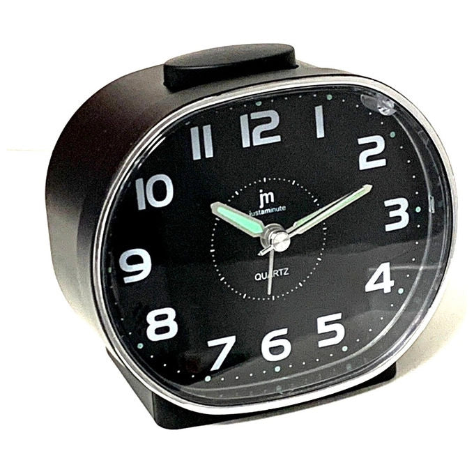 Lowell JA-7119N Sveglia Analogica da Tavolo Snooze Luce colore Nero