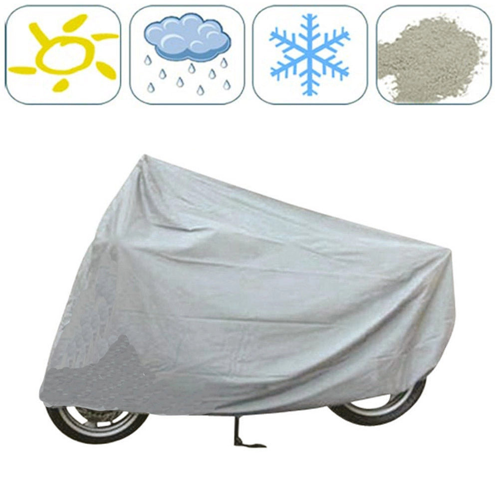 Trade Shop - Telo Cover Coprimoto Copri Moto Scooter Bici Impermeabile 185x97cm Universale -