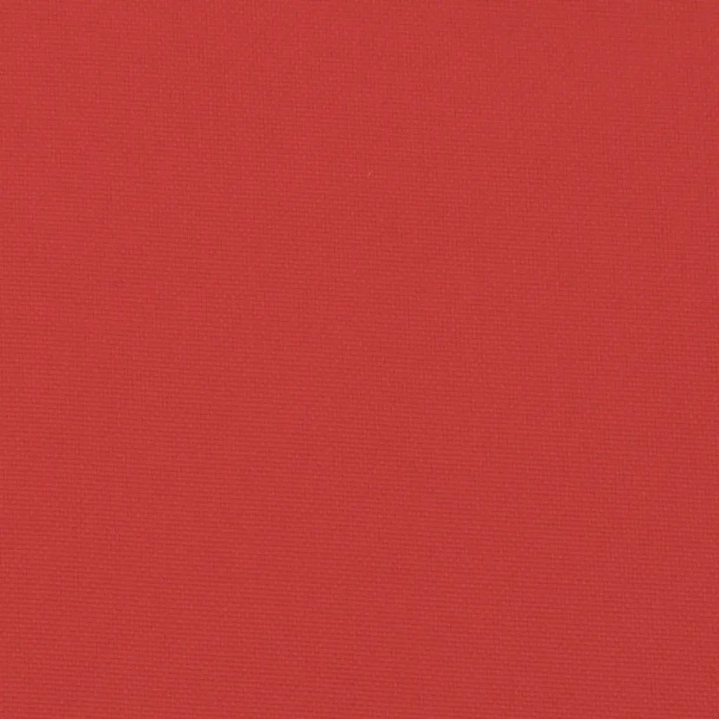 Cuscini per Sedia Schienale Basso 4 pz Rossi in Tessuto Oxford 377690