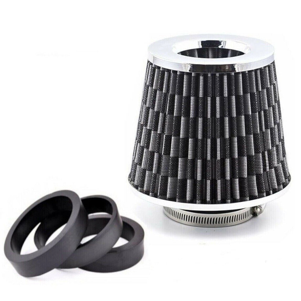 Trade Shop - Filtro Aria Carbonio Sportivo A Cono Aspirazione Per Vw Polo Golf 6 7 Tiguan 1 2 -