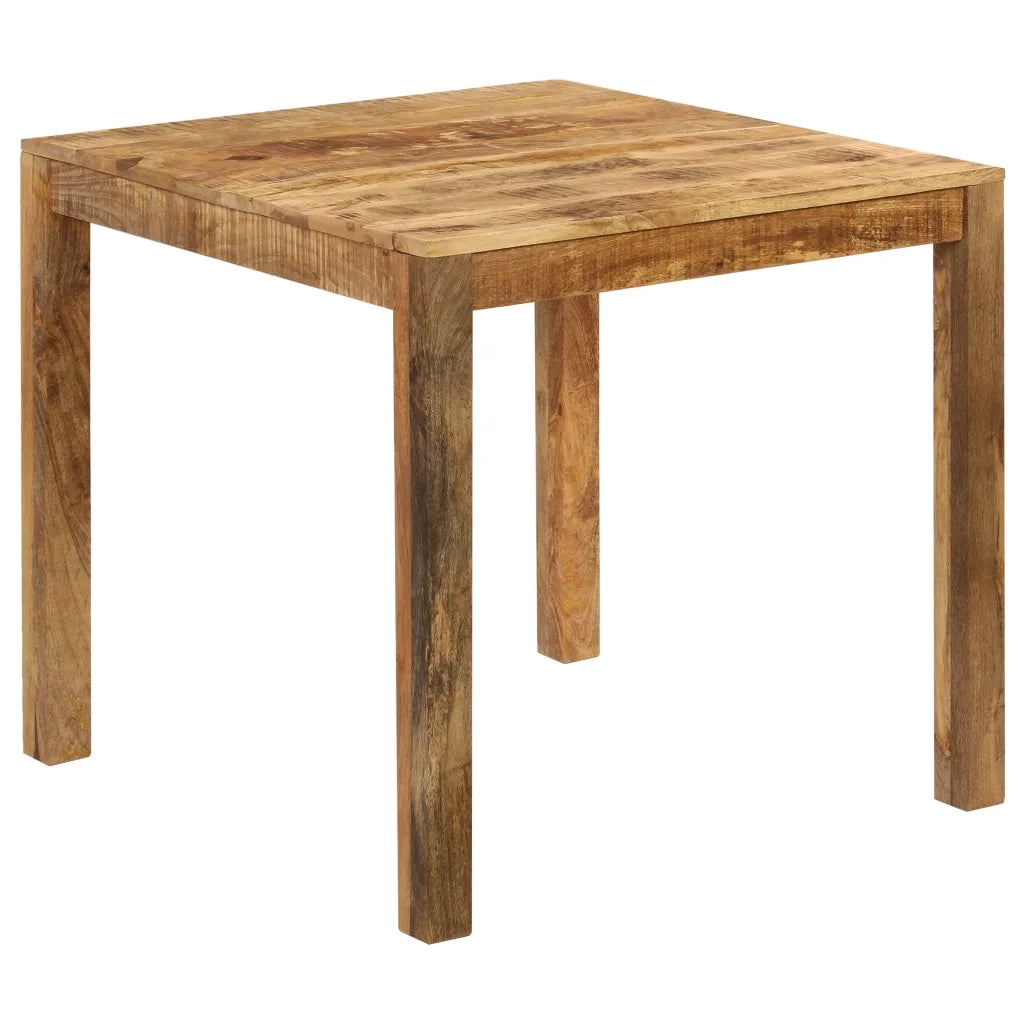 Tavolo per Sala da Pranzo in Legno Massello di Mango 82x80x76cm