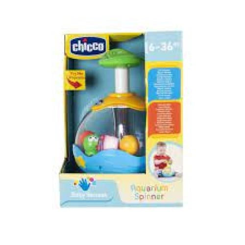 Chicco Trottola Acquarium, Trottola Elettronica A Tema Marino Con Pesci Dai Colori Vivaci, Con Luci e Suoni, Sviluppa Ab
