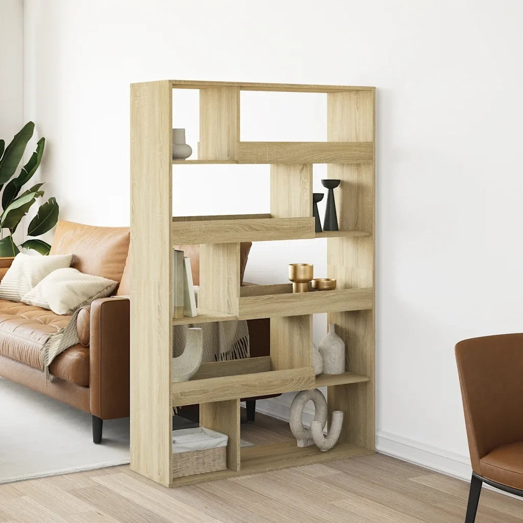 vidaXL Libreria Rovere Sonoma 100x33x156,5 cm in Truciolato