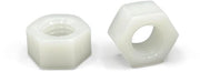 M4 Nylon Zeskantmoer Roestvrij - 50 pezzi