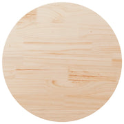 Piano Tavolo | Superficie Tavolo | Piano Scrivania Rotondo ?80x3 cm in Legno Massello di Pino