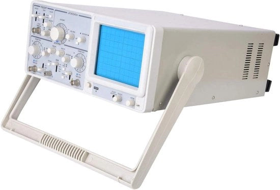Oscilloscopio Portatile a Doppia Traccia con Sincronizzazione TV Analogica Universale per l'Industria con Antenna di Misura