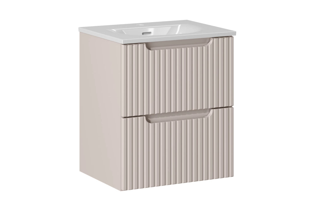 Set mobili bagno 50 cm con lavabo per mobile SKY Nova Cashmere 50 x 1401 x 40 cm