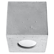 Faretto soffitto TETRIS cemento bianco GU10 Pure Lume