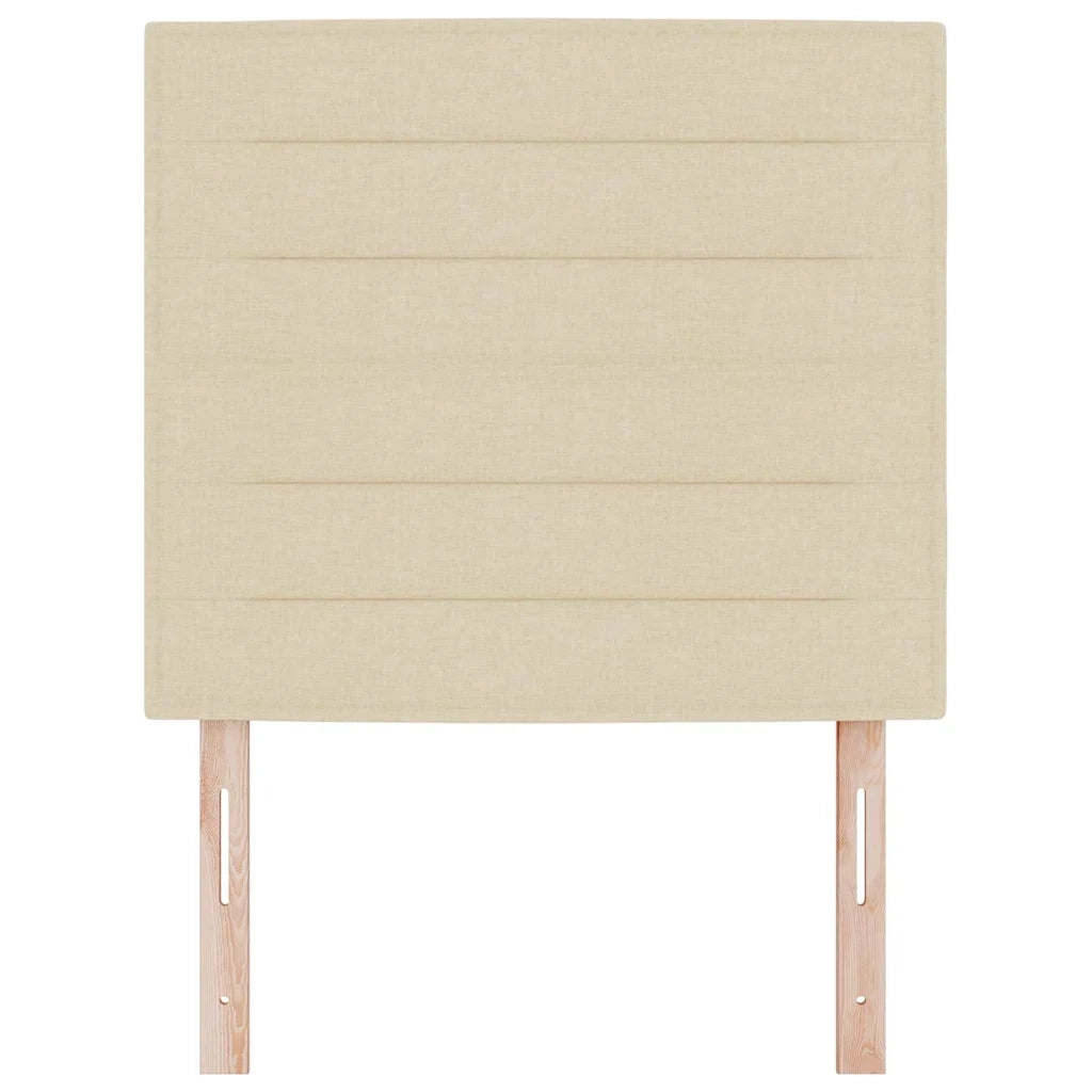 Testiera Crema 90 cm Tessuto 3337675