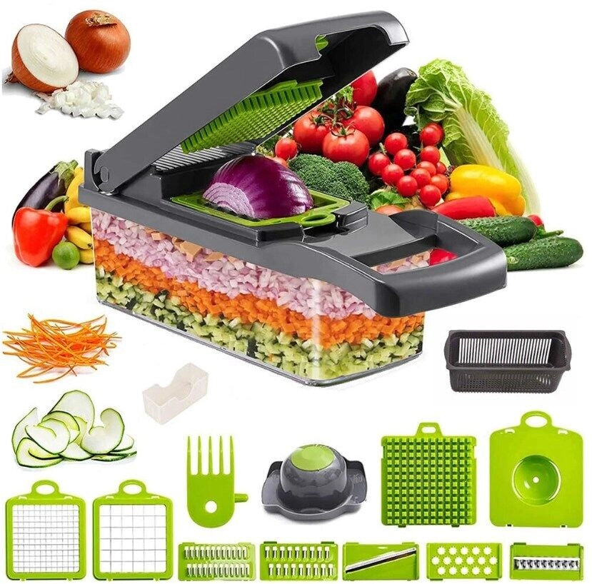 Affettatrice 16 in 1 per Verdure ¨C Zephmum ¨C Multifunzione