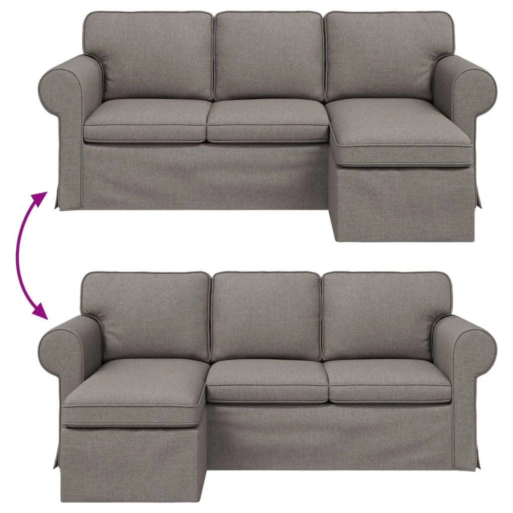 Divano Talpa 195 x 138 x 80 cm Tessuto