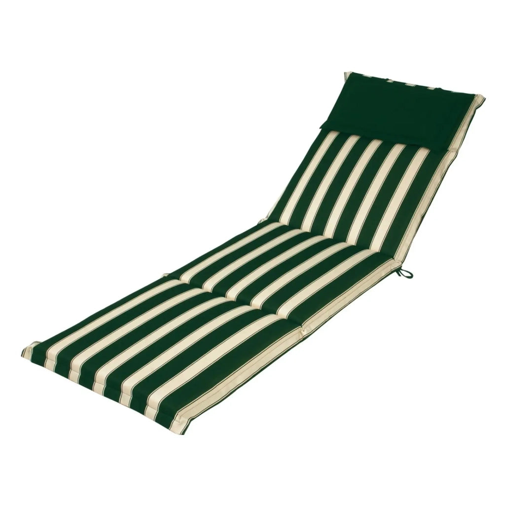 Cuscino a righe per lettino 196x58 cm