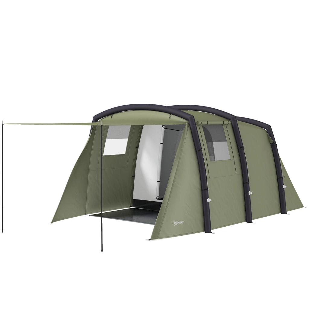 Tenda da campeggio tunnel 3-6 persone ¨C Minimal ¨C verde oliva