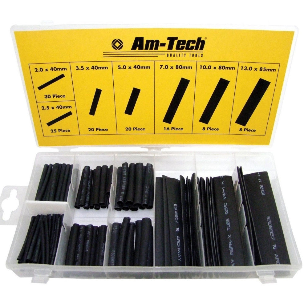 Trade Shop - Kit Guaine Termorestringenti Termoretraibili Cavo Elettrico 127 Pz Isolanti Pc -