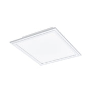Plafoniera Moderna Salobrena-Z Alluminio Bianco Luce Led Integrato 15,3W