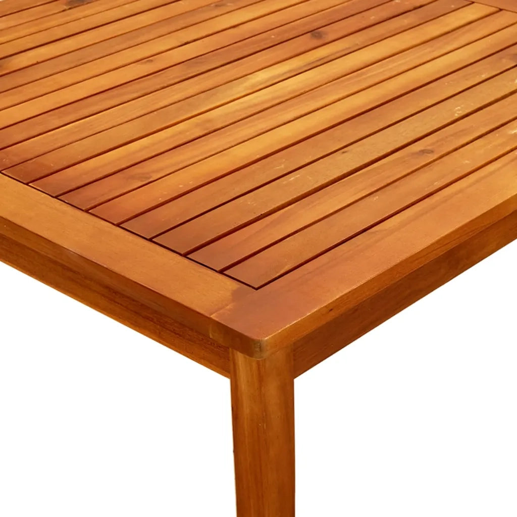 Tavolino da Giardino 85x85x45 cm in Legno Massello di Acacia 316396