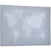 Stampa su Tela 120x90 cm ¨C zephmum ¨C Grigia Bianca Legno Pino