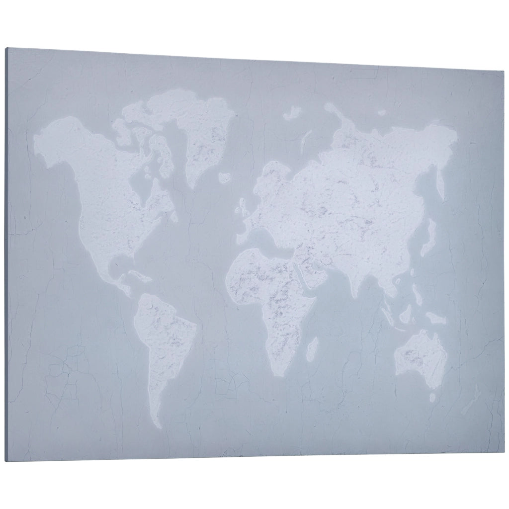 Stampa su Tela 120x90 cm ¨C zephmum ¨C Grigia Bianca Legno Pino