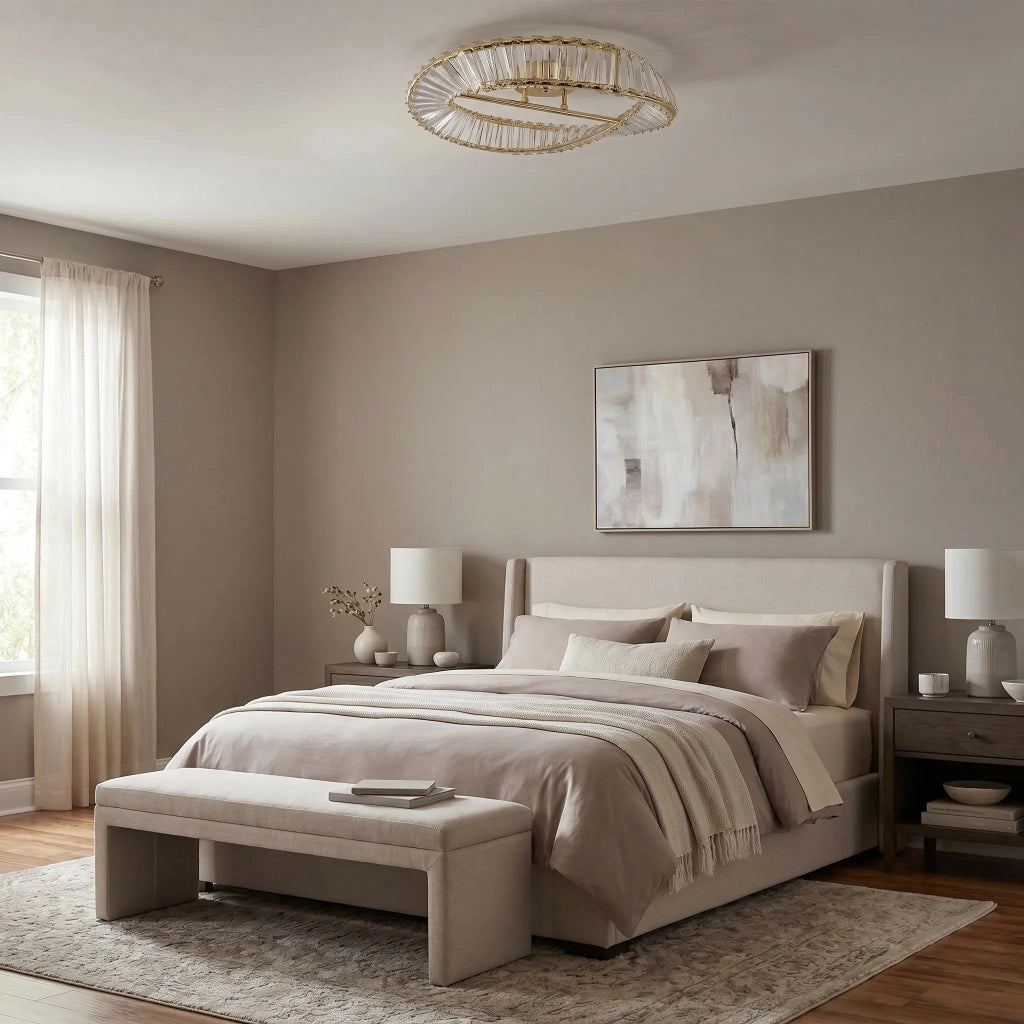 Lampada Da Soffitto Led Swe095-c 50cm Gold