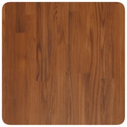 Piano Tavolo | Superficie Tavolo | Piano Scrivania Quadrato Marrone Scuro 50x50x2,5cm Rovere Trattato