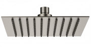 SOFFIONE SLIM QUADRO- Inox Spazzolato cm 30 x 30- Remer- pezzi 1