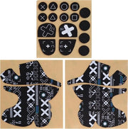 Accessori per controller PS5, nero, anti-slip, assorbimento sudore, pattini in gomma - per migliorare la presa e proteggere il tuo controller PS5.
