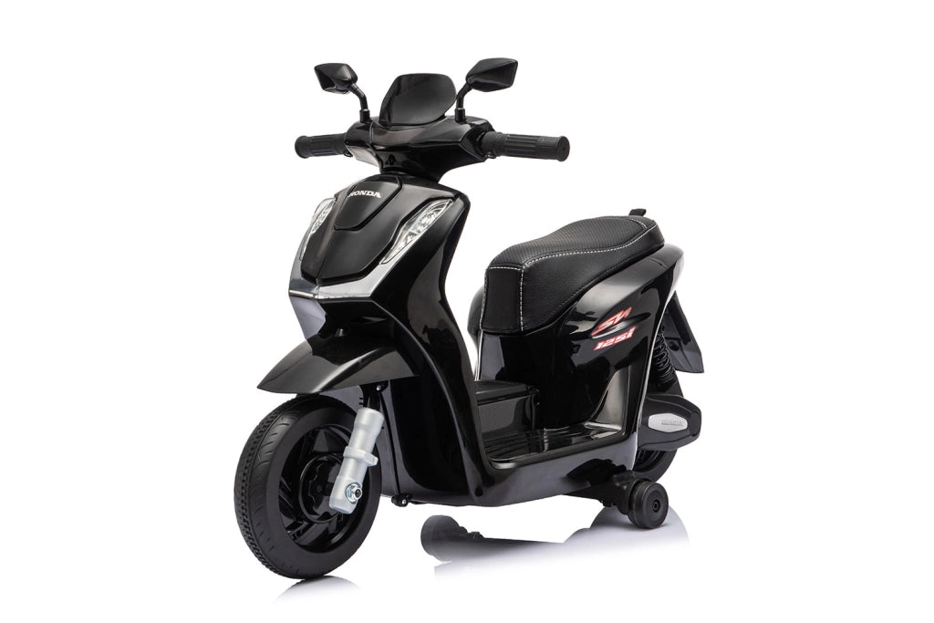 Scooter Elettrico per Bambini 78x39x53 cm Licenza Honda SH125 Small Nero