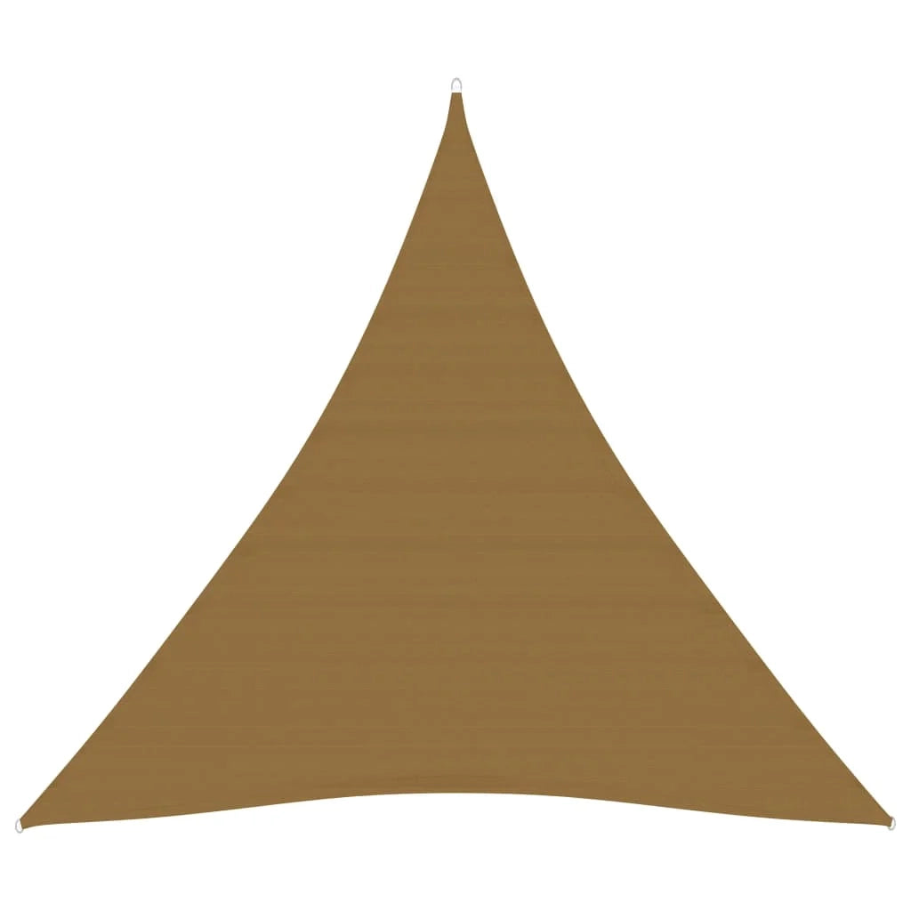 Vela in tessuto per ombrellone 160 g/m² HDPE 3 x 3 x 3 m tortora 02_0009312