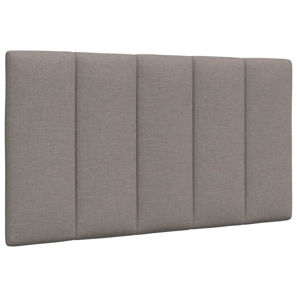 Letto con Materasso Hanko Tortora 80x200 cm in Tessuto 3310493