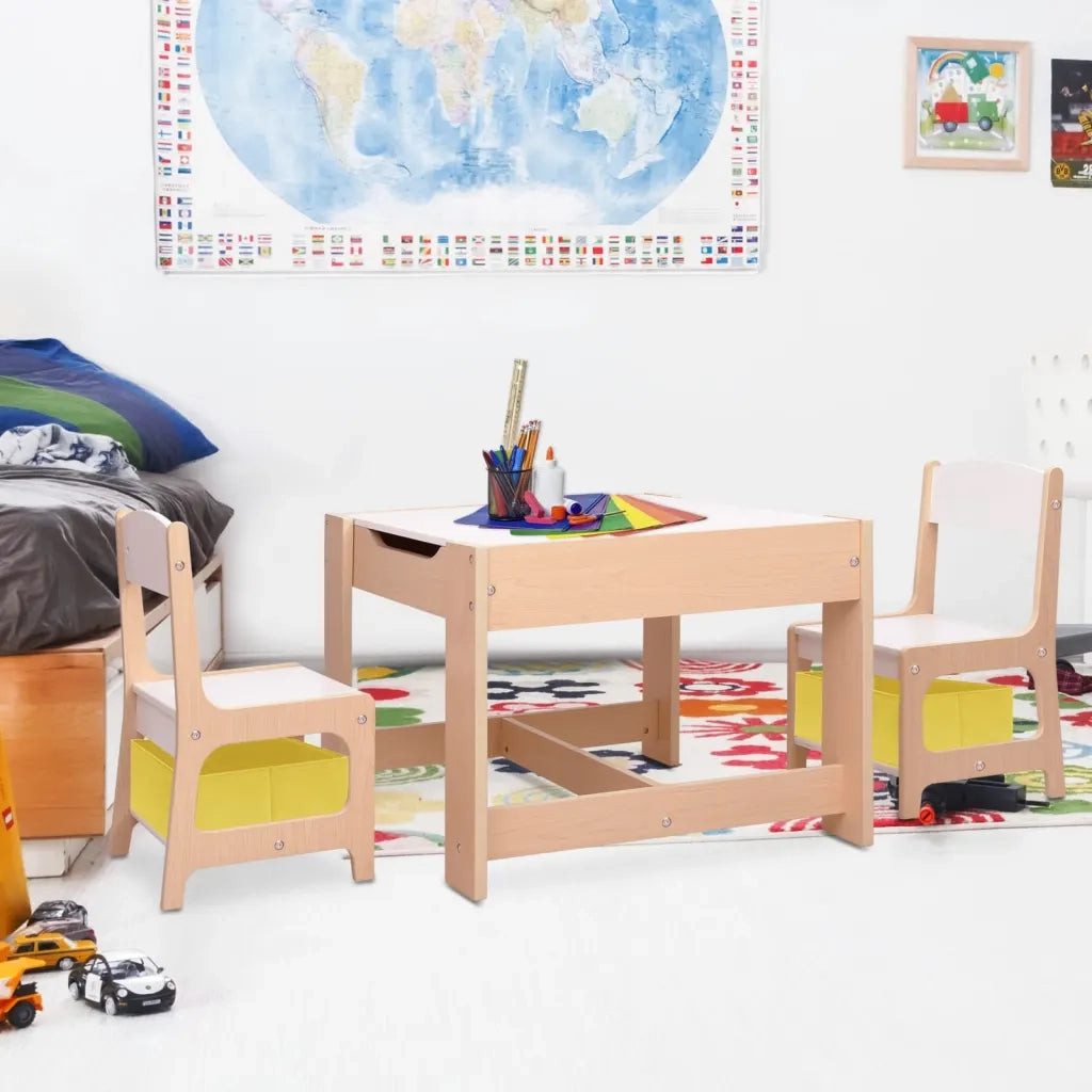 Tavolo per Bambini con 2 Sedie in MDF CFW4481868