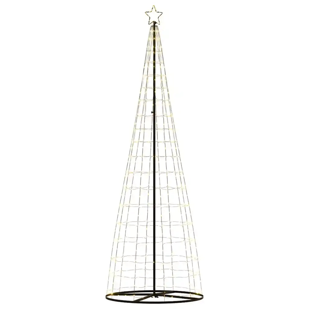 Albero di Natale a LED 550 LED Bianco Caldo 300 cm 4016452