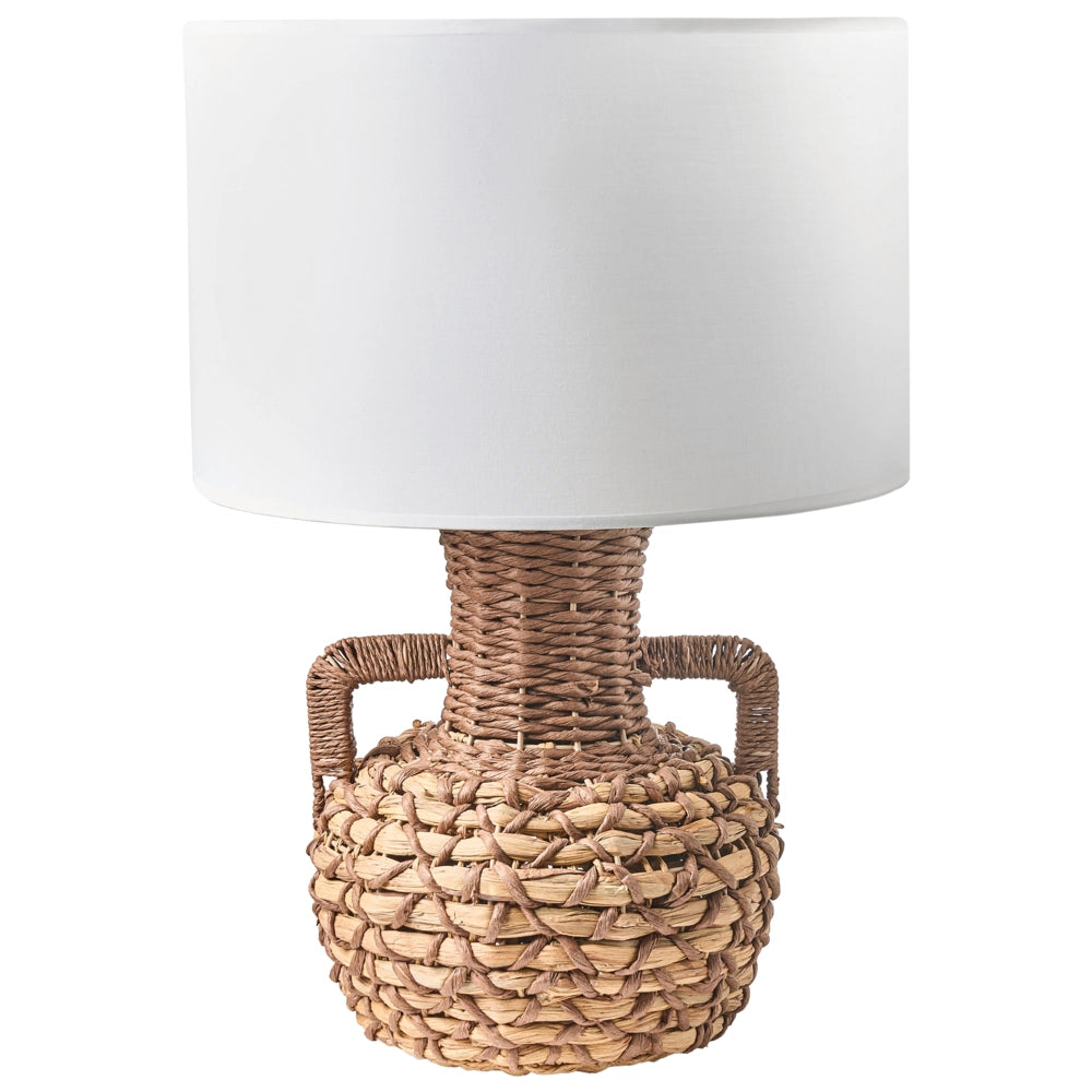 Lampada a sospensione intrecciata Corda di carta naturale Luce da comodino Camera da letto Soggiorno Stile Boho