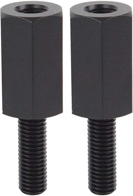 Sistema di Elevazione per Sedili in Metallo da 2 Pollici - 2 Pezzi - Nero - Migliora la Stabilità di Elevazione - Per Maverick X3