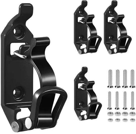 Accessori per coperture, 4 pezzi, 17-40 mm, sostegno copertura, attacco sega, supporto copertura, accessori, supporti per parete, set di fissaggio per rimorchio, veicoli, barche, attrezzi, pala, fuoristrada