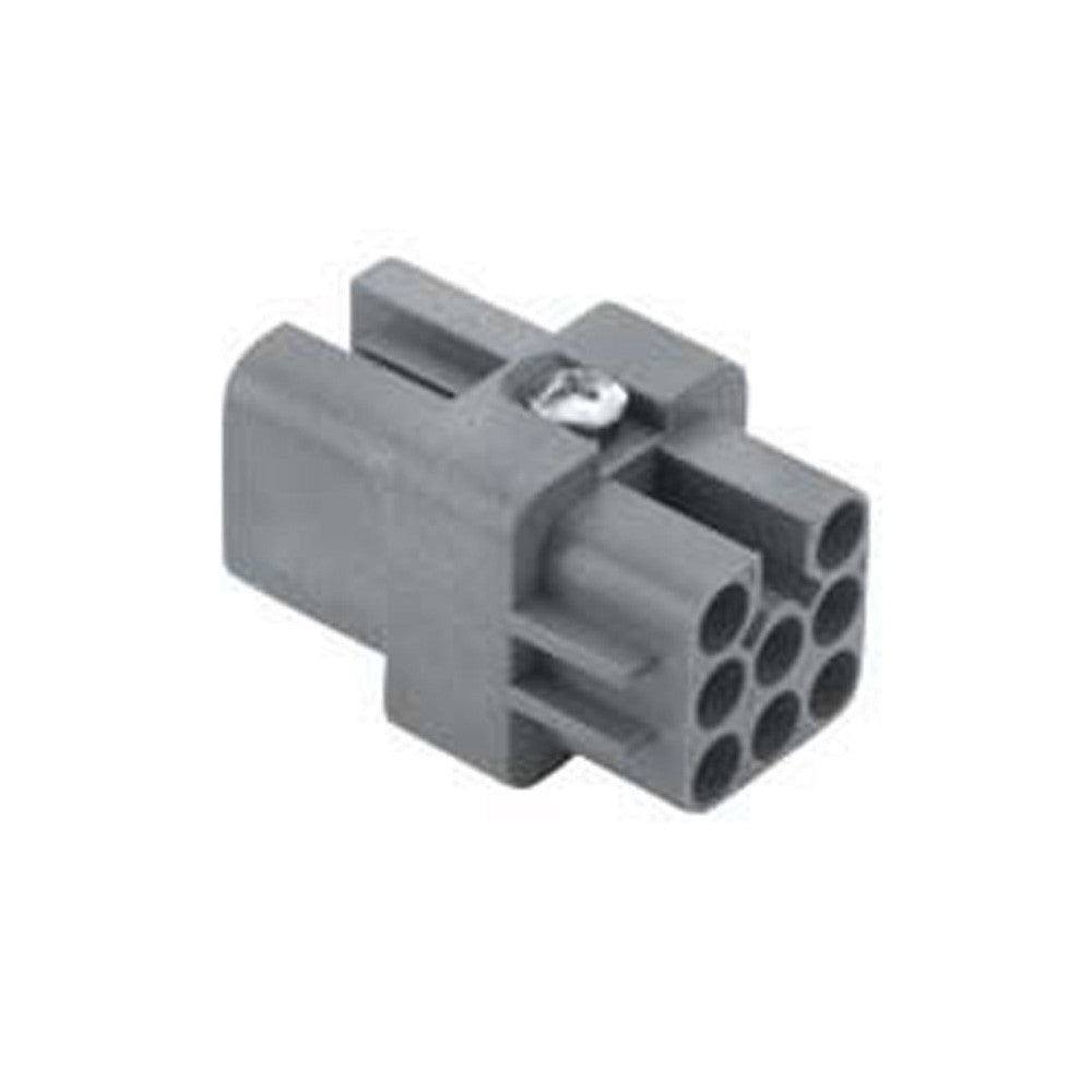 Inserto femmina Ilme cdf 07 7 poli + PE 10A 250 V dimensione "21.21"