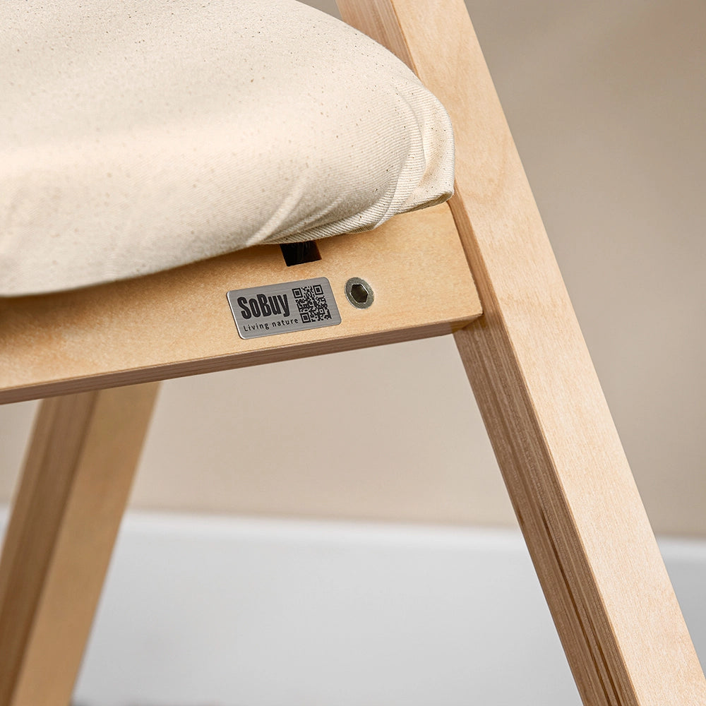 SoBuy FST40-Wx2, Lotto da 2 Sedie Pieghevoli da Pranzo con Seduta e Schienale Imbottiti, Design Elegante e Salvaspazio Sedie Pieghevoli da Interno, Perfette per Cucina, Ufficio ed Esterno, Bianco