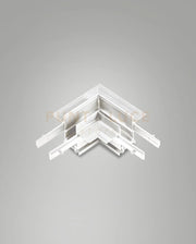 ANGOLO GIUNTO MECCANICO PER BINARIO TRACK 48V INCASSO BIANCO H5,4CM