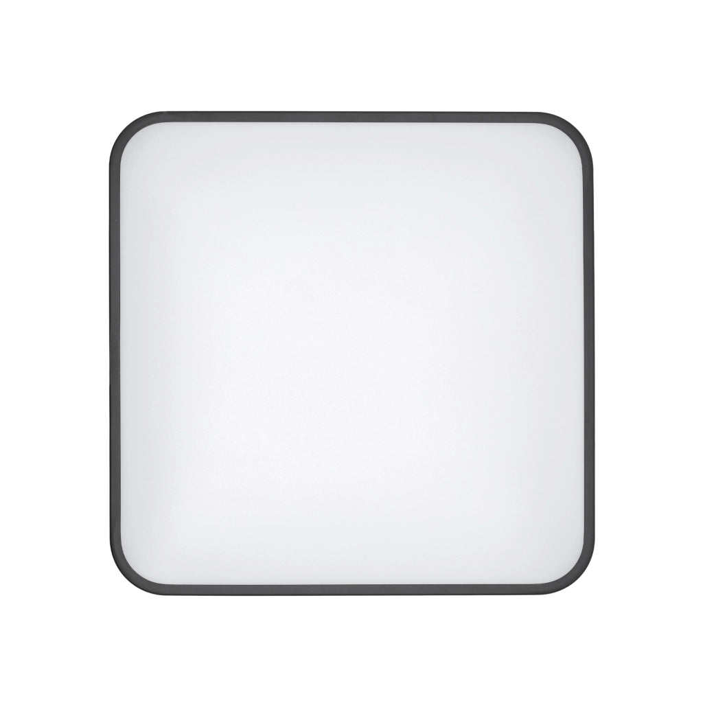 Plafoniera bagno Agnes LED 32W 43,5cm IP44 nera Nowodvorski