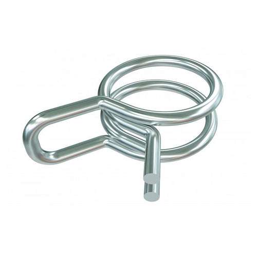 25 PZ FASCETTA DI TENUTA P/TUBO TRASPARENTE- Diam. 10 mm- SAUER- pezzi 1