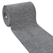 Passatoia 50x40 cm Corridoio Agugliato Moquette Corsia Grigio Zerbino Esterno Interno Negozio