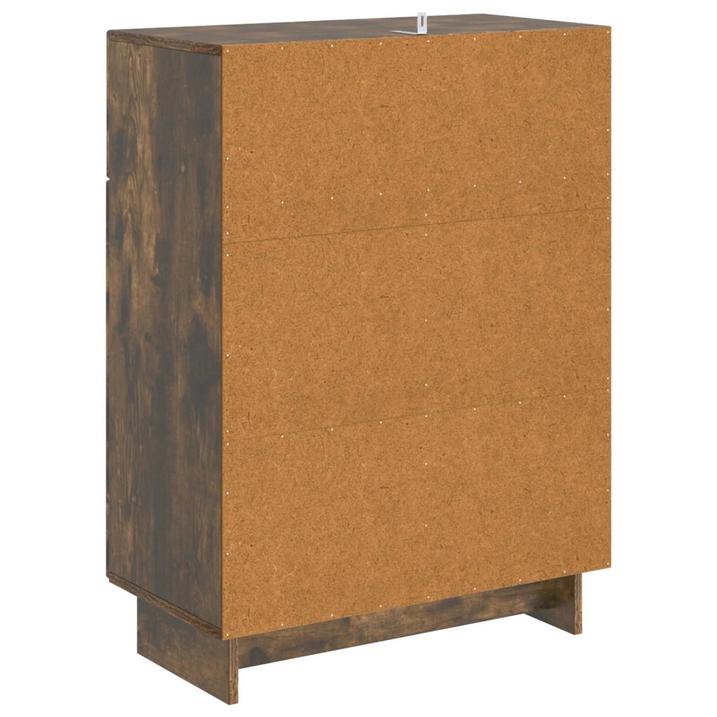 Credenza Rovere Fumo 66 x 34,5 x 90 cm Legno ingegnerizzato