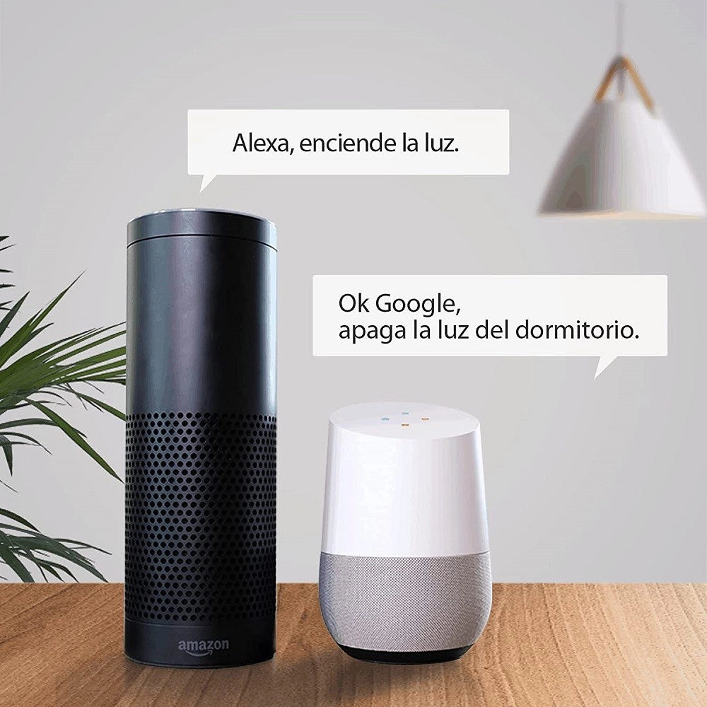 Trade Shop - Interruttore Wifi Smart Home Switch 2 Vie Timer Alexa Google Home Sonoff Mini R2 -