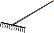 Racchetto a 14 denti - Larghezza: 36 cm - Carbon acciaio/ alluminio - Nero/arancio - Solid 1016036